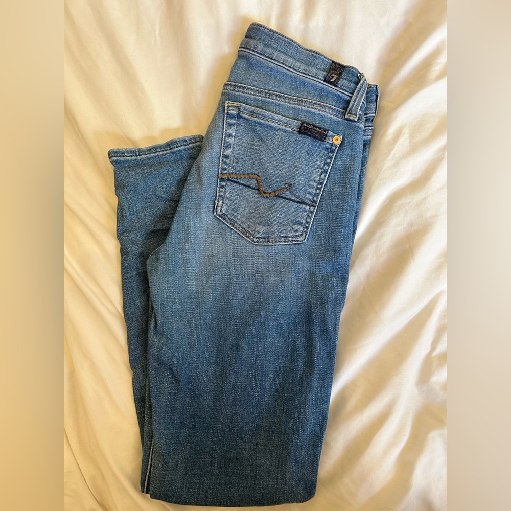 7 for all mankind pencil jeans